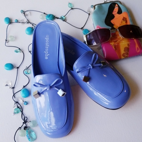 Apostrophe Shoes - Apostrophe Periwinkle Shoes 💙